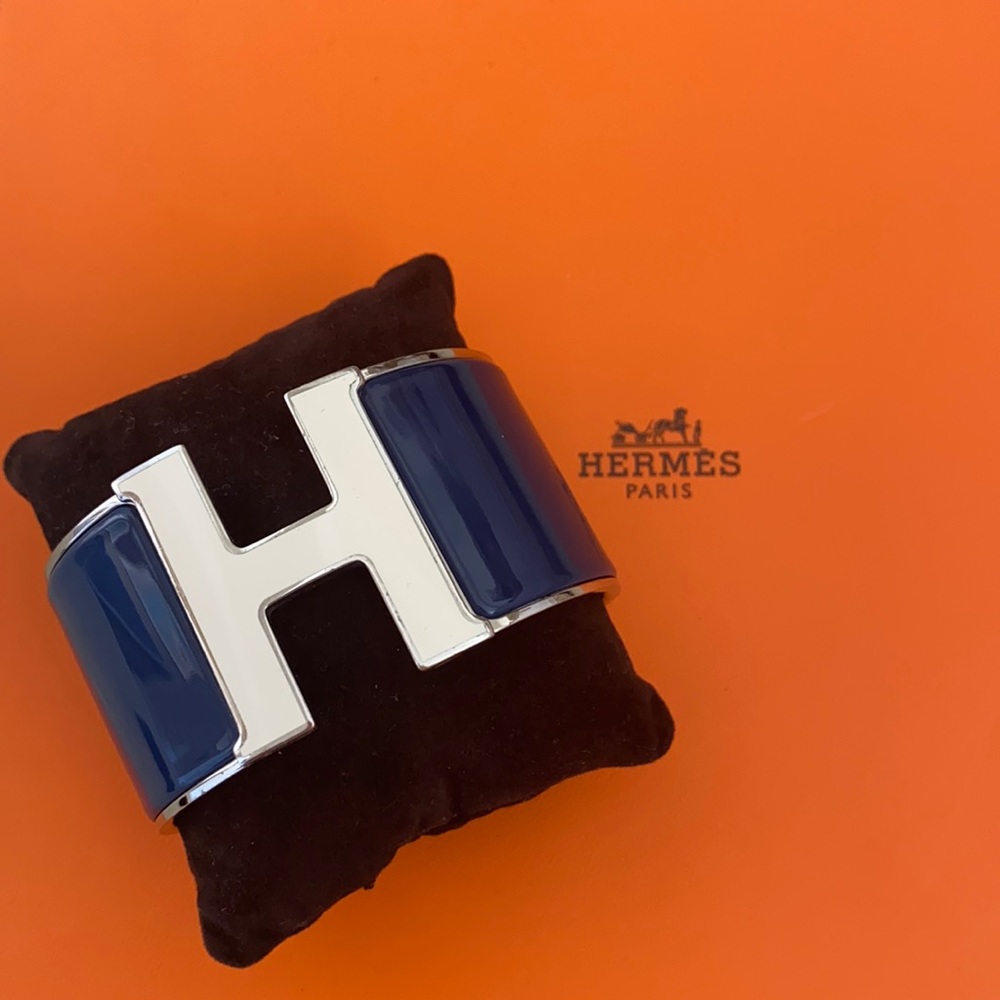 Hermes Clic H Extra Wide Bracelet